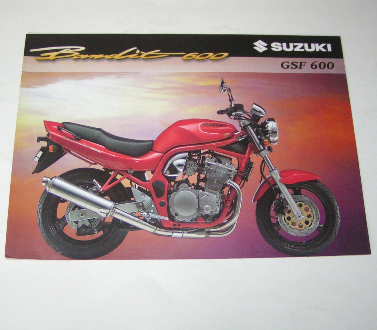 Prospectus Brochure Suzuki GSF 600 Bandit Edition 1997 eBay
