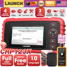 2025! LAUNCH X431 CRP123X OBD2 Car Scanner Automotive Diagnostic Tool 4 System