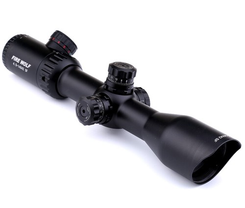 4.5-14X42 SF Riflescope Red Green Mil-dot Sights with 11/ 20mm Rail Mount - Picture 3 of 13