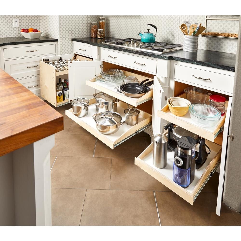 Image 71 - Slide-A-Shelf Made-To-Fit Slide-Out Shelf 6 in. to 36 in. Wide Full-Extension