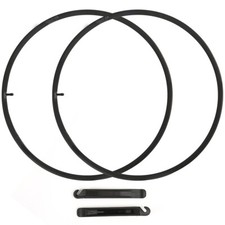 700 x 35-43C Schrader Valve AV Hybrid Touring Bike Bicycle Inner Tube Pack of 2