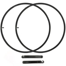 700 x 35-43C Schrader Valve AV Hybrid Touring Bike Bicycle Inner Tube Pack of 2