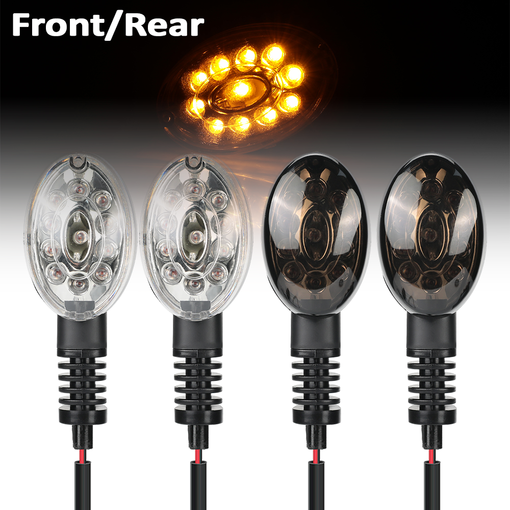 Turn Signals For Ford E-250 LED Turn Signal Lights For Kawasaki KLX300SM, KLX250, KLX150 - Front/Rear, Pair Kia LED Car & Truck Turn Signal Light Assemblies - Foto 9