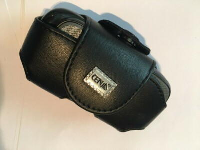 ZTE Telstra T20 Flip Leather Pouch with Mag Latch Flap & Belt Clip/Loop in Black