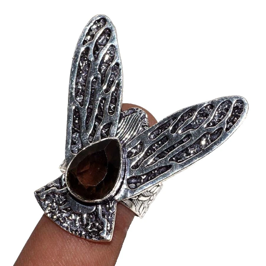 Anillos de moda de Topacio Cobre Piedra