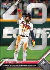 Ronald Acuna [ 40 - 70 ] #927 Prices | 2023 Topps Now | Baseball Cards