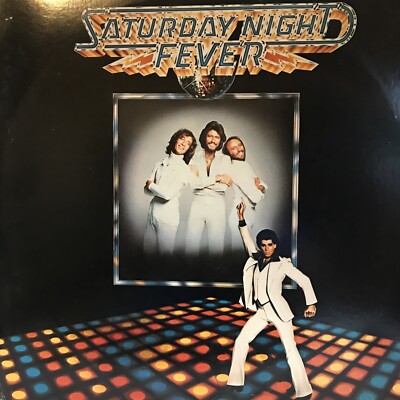 Saturday Night Fever 1977 2LP RS-2-4001 Bee Gees Vinyl 2LP Record