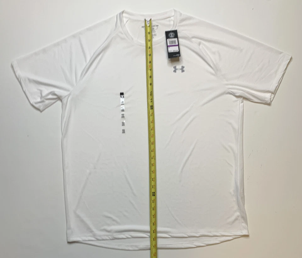 Футболка Under Armour Tech 2.0 белая стандартная 2XL - Изображение 2 из 3