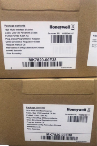 Escáner de código de barras láser omnidireccional 1D Honeywell MK7820-00E38 MK782000E38 1 PIEZA - Imagen 1 de 4