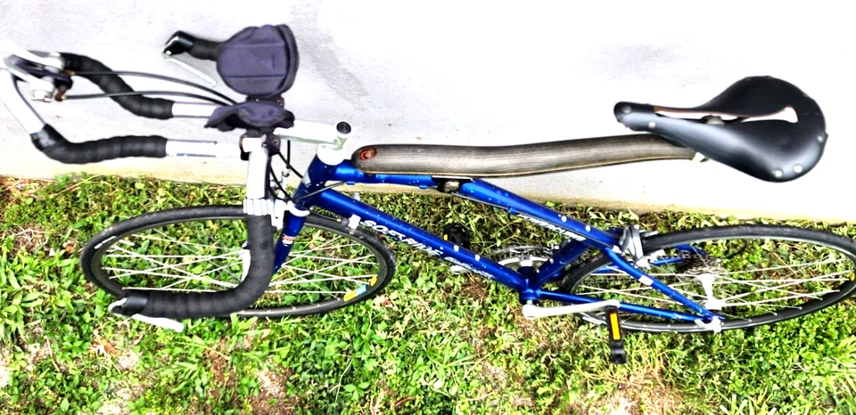 DE COLECCIÓN SOFTRIDE POWERCURVE QUALIFIER 650C SHIMANO ULTEGRA AZUL - USADO Foto 2 de 4