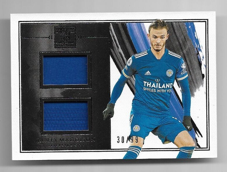 49枚限定 Impeccable James Maddison 直筆サインカード 2020-21 Panini Impeccable Jersey Card : James Maddison #30