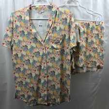 Women's Loft Palm Tree Paradise Pajamas Small NWT