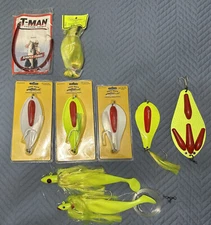 Saltwater Trolling Collection-Tony Maja, Rare Secret Spoon, Umbrella Rigs & More