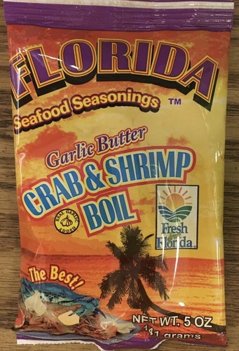 Nuevos condimentos de mariscos de Florida cangrejo y camarones hervir mantequilla de ajo - paquete de 2 - Imagen 3 de 4