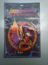 1970's Car Auto Decal Epic Dragon Laser Axent Chroma Graphics NOS Retro Reflecti