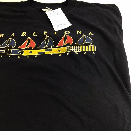 Yool Brand Barcelona Ciudad Condal Blau Herren T-Shirt Größe Extra Large XL Neu - Bild 7 von 10