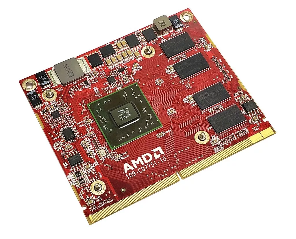 AMD RADEON HD 6450A EXIGE2 1GB MXM LAPTOP GRAPHICS VIDEO CARD WITH CPU BRACKET