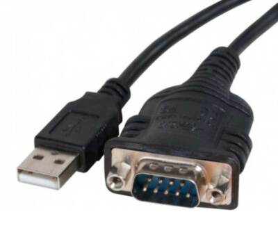 USB Typ A zu Seriell RS-232 9-Pol DB9 Stecker Adapter Konverter Modul Wandler