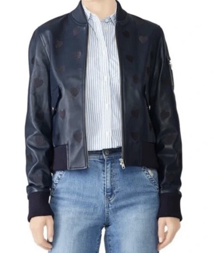 samantha sipos hooded leather bomber