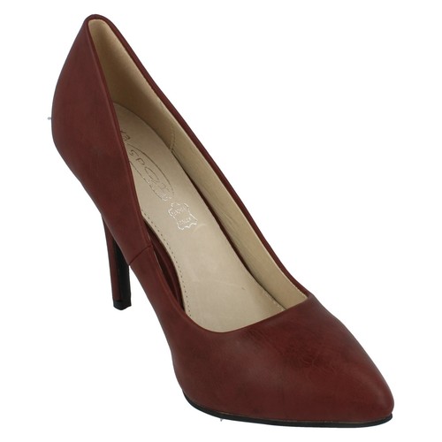 Ladies F9R665 Slip On Court Shoes By Spot On SALE WAS NOW - Picture 8 of 10