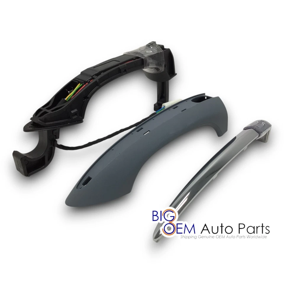 Chevrolet Buick conductor pasajero puerta delantera cromo manija kit nuevo OEM 13509606 Foto 2 de 4