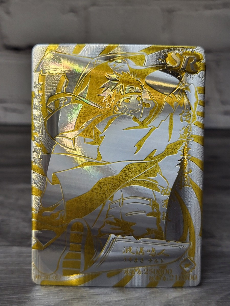 NARUTOトレーディングカードセット【UR、SR多数！】 Naruto Trading Card UR HY-SR-057 NM Gold Silver Insert Rare
