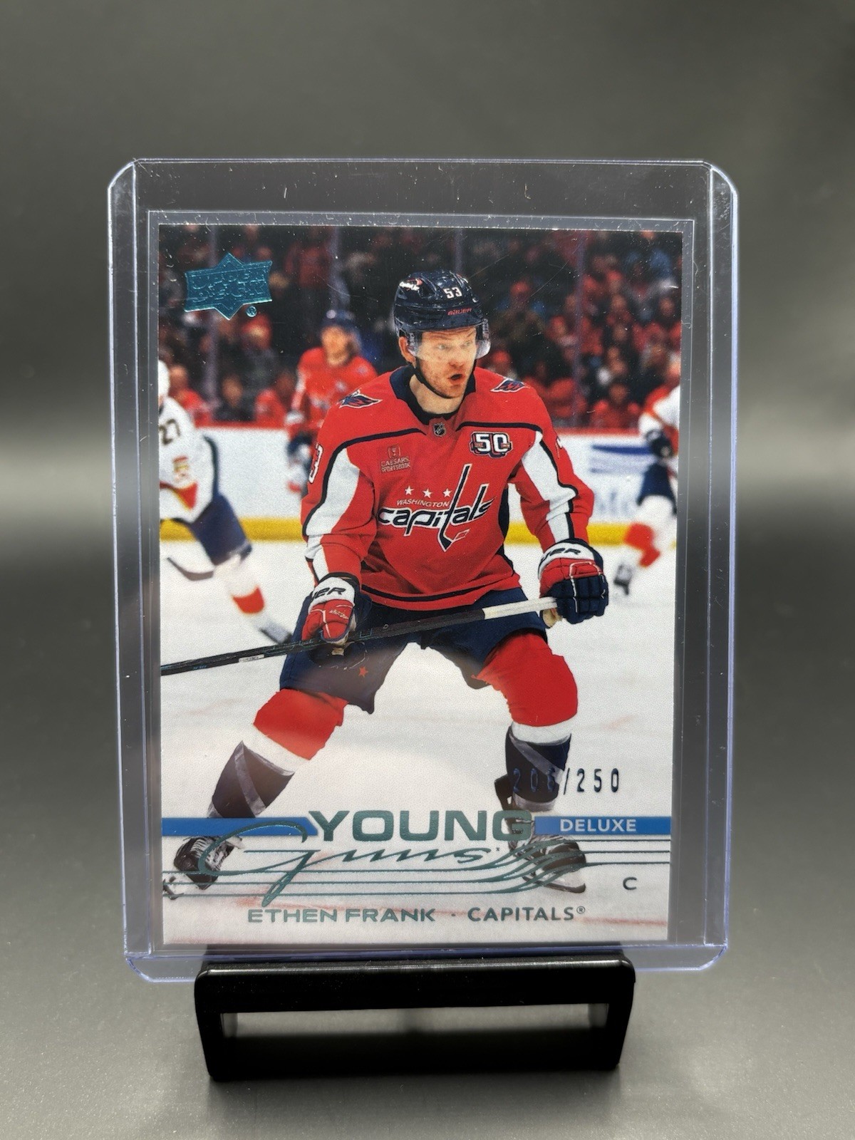 Ethen Frank Upper Deck Deluxe Young Guns /250 Rookie Card 2025-2026 #240