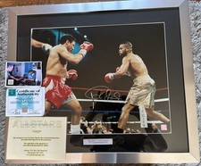 Roy Jones Jr Autographed Hand Signed Photo Picture Framed Pazienza COA 16x20