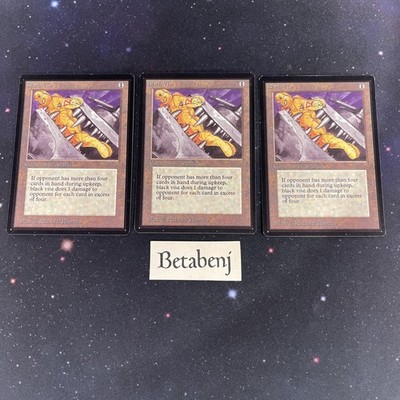 1x MTG Beta Black Vise from Estate Collection