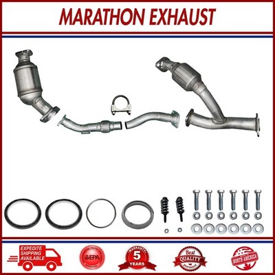 Front Cat+Pipe+Rear Y-Pipe Cat for 99-03 Lexus RX300/01-03 Highlander 3.0L