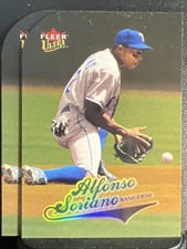 (2X) 2004 Fleer Ultra #231 Alfonso Soriano Gold Medallion 🍒