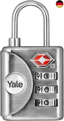 Yale YTP1/32/119/1, Standardsicherheit, TSA Travel Sentry Gepäckschloss, 