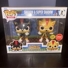 Funko Pop! Vinyl Sonic the Hedgehog - Shadow & Super Shadow Glow 2-Pack & Case