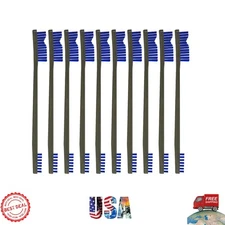 Versatile 10-Pack Double End Nylon Brushes for Ultimate Cleaning Precision