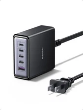 UGREEN 65W GaN Charging Station, 5-Port USB-C & USB-A Fast Charging Power Hub...