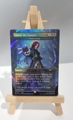 MTG - Unseat the Usurper - FINAL FANTASY x SECRET LAIR - NM - Foil - English