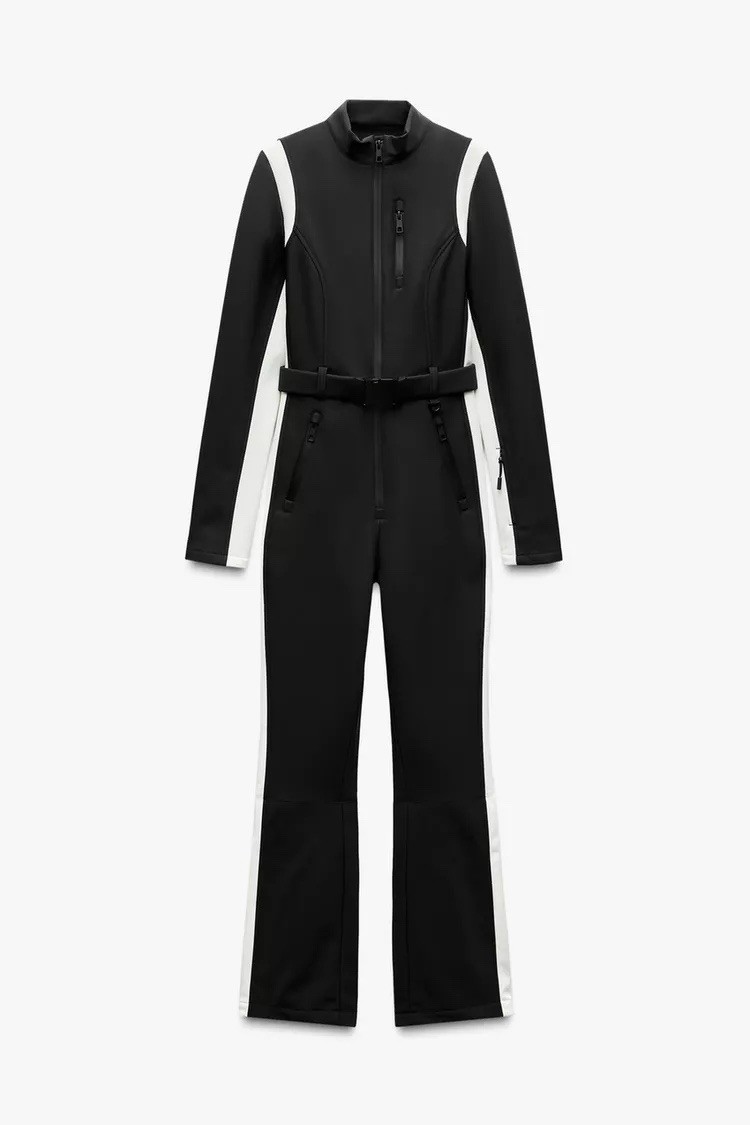 ZARA - ZARA SKI COLLECTION WINDPROOF  スキーウェア 新しい ZARA SKI スキーウェア コレクション (2024): 白い