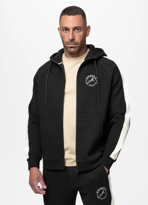 Kapuzenpullover mit Reißverschluss ZIP Pit Bull West Coast PitBull San Diego CA