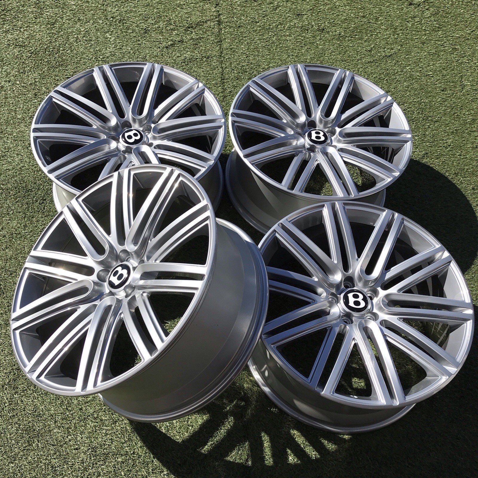 21 BENTLEY CONTINENTAL RIMS OEM FORGED 3W0601025DN GT  FACTORY WHEELS GTC SPEED