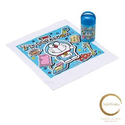 New Skater (SKATER) antibacterial towel set case with case Doraemon sticker made