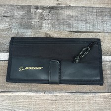 Vintage Boeing Portfolio Organizer Pouch Accessory Holder Atchison
