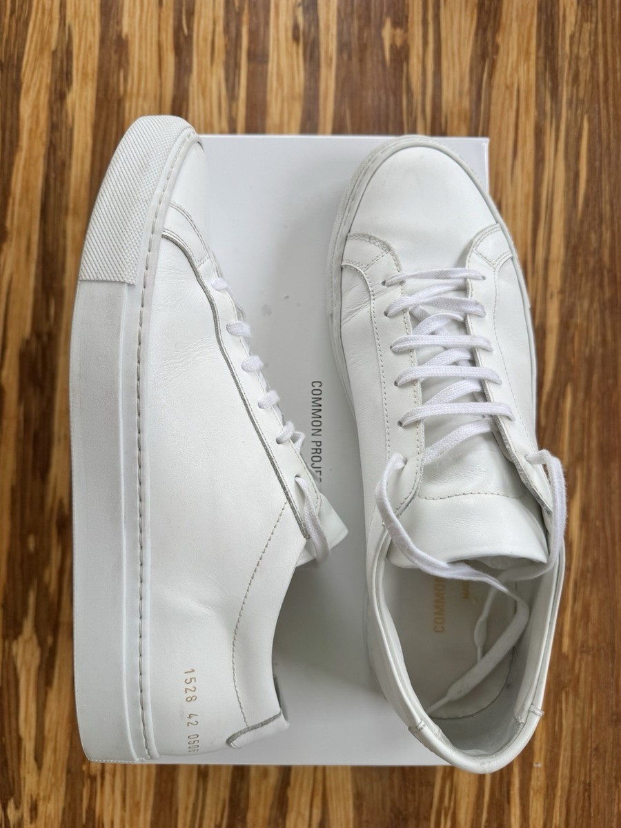 Common Projects Achilles Low 42 White | eBay