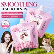 5Pcs Cherry Blossom Hand Cream Hydrating Hand Lotion Deeply Nourish Non-greasy