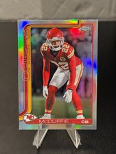2025 Topps Chrome Football #154 Trent McDuffie Refractor KC Chiefs