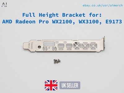 Halterung in voller Höhe für AMD Radeon Pro WX2100 WX 3100 wx3100 E9173 Grafikkarte