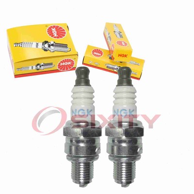 2 pc NGK 1656 CMR7H-10 Standard Spark Plugs for Ignition Wire Secondary  en