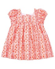 Janie And Jack Ditsy Floral Puff Sleeve Dress