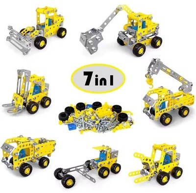 Creative DIY Assembly Variable Multi Shape Building Block Puzzle Educational Toy