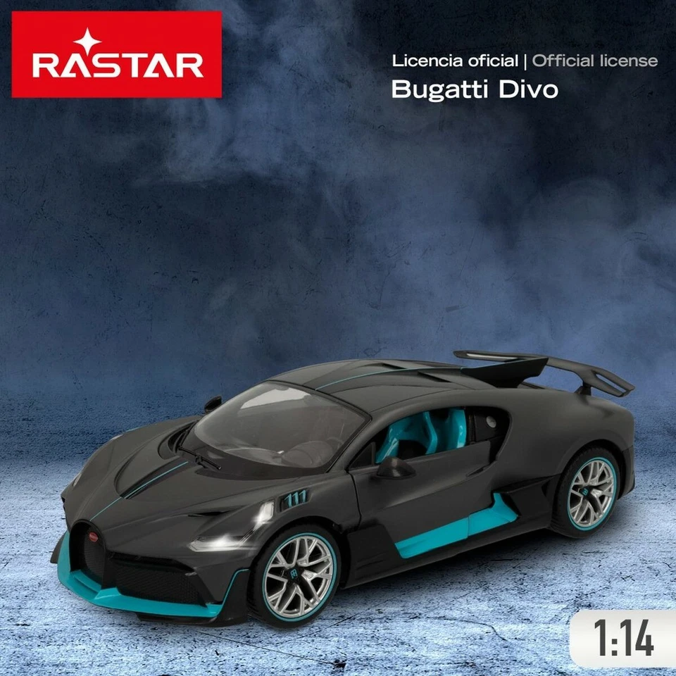 Fahrzeug Fernsteuerung Bugatti Divo 1:14 Dunkelgrau [2 Stück] - Bild 3 von 4