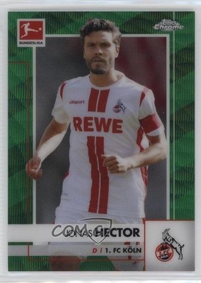 2020-21 Topps Chrome Bundesliga Green Wave Refractor /99 Jonas Hector #54 12zw
